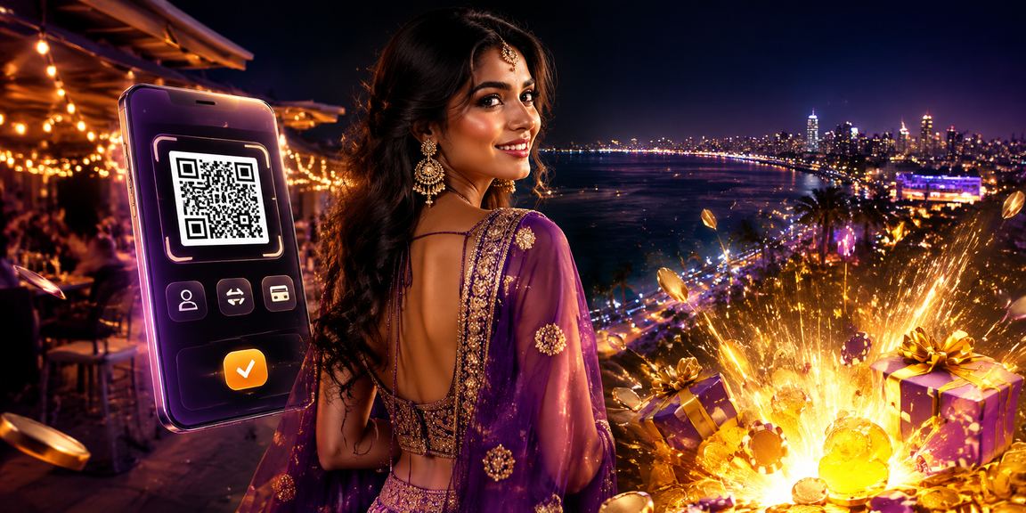 Busy Mumbai Bandra VIP bonus night market scene